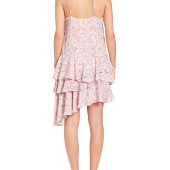 Prose & Poetry Floral Dress With Tiered Skirt - Picture 8 of 8